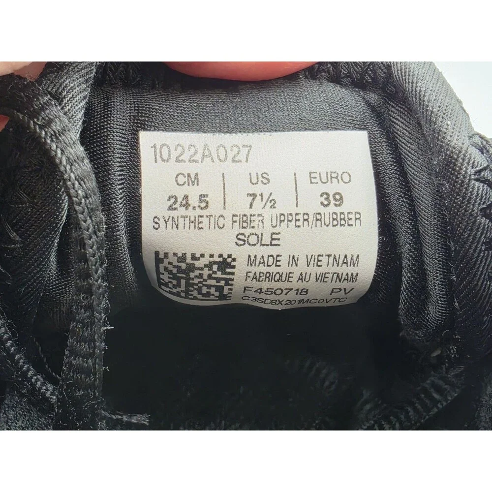 ASICS Gel Quantum 180 3 Women's Running Walking Shoes Size 7.5 Black White